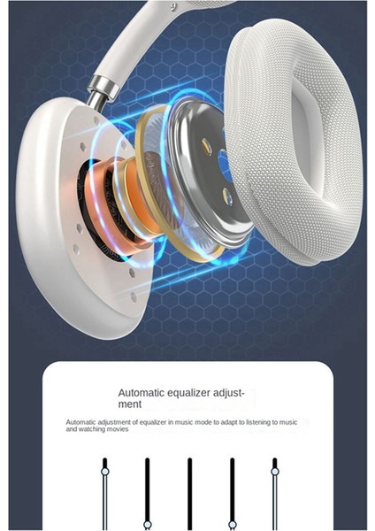 P9 Yükseltilmiş Sürüm Kablosuz Spor Bluetooth Kulaklık Başa Monte Stereo Bluetooth Kulaklık Gümüş (Yurt Dışından) modelleri