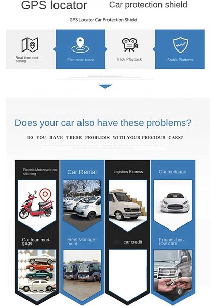 Gps Bulucu Takip Cihazı Araba Motosiklet Elektrikli Araç Hırsızlığa Karşı Kablolama Bulucu Aksesuarları Için Uygundur (Yurt Dışından)