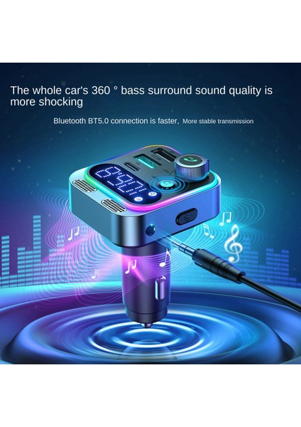 Araç Bluetooth 5.3 Fm Verici 48W Çift Bağlantı Noktalı Araç Hızlı Şarj Cihazı Tüm Arabalar Için Çok Modlu Bağlantı Araç Adaptörü (Yurt Dışından) indirimleri