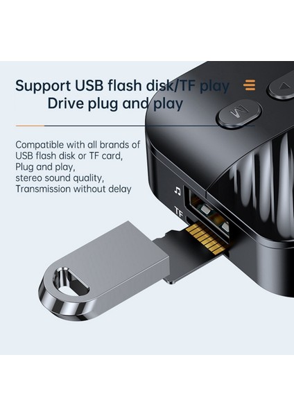 Bluetooth 5.3 Araç Aux Ses Adaptörü Alıcısı 3.5mm Araba ve Tv Hoparlörleri Için Kablosuz Handsfree Çağrı Müzik Ses Adaptörü (Yurt Dışından) fırsatları