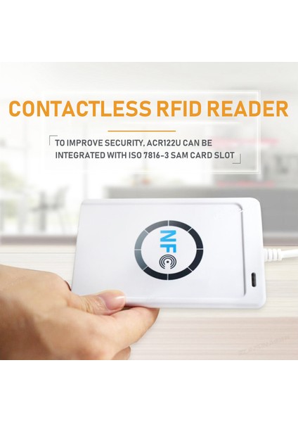USB Nfc Kart Okuyucu Yazar ACR122U-A9 Çin Temassız Rfıd Kart Okuyucu Windows Kablosuz Nfc Okuyucu (Yurt Dışından) modelleri