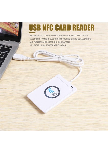 USB Nfc Kart Okuyucu Yazar ACR122U-A9 Çin Temassız Rfıd Kart Okuyucu Windows Kablosuz Nfc Okuyucu (Yurt Dışından) indirimleri