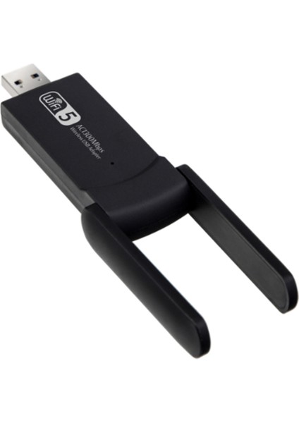 1300 Mbps 2.4g 5.8g Usb3.0 Dual Band Kablosuz Lan Adaptörü Anten Wifi Alıcısı Masaüstü Dizüstü Için Kablosuz Lan Adaptörü (Yurt Dışından)