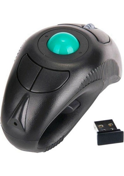 2.4g Kablosuz Hava Fare Ergonomik Trackball El Parmak USB Fare USB Optik Trackball Fareler (Yurt Dışından)