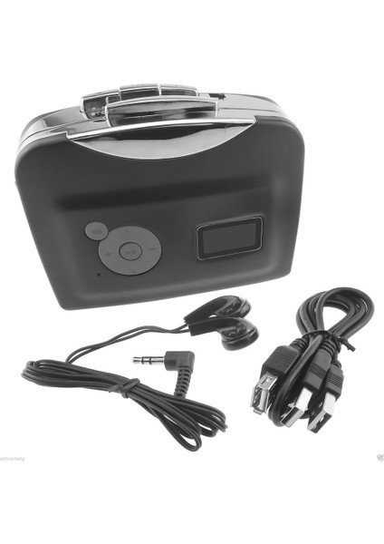 USB Kaset Teyp Çalar Bant Mp3'e Müzik Kaydetme USB Flash Sürücü Adaptörüne Müzik USB Kaset Çalar Dönüştürücü (Yurt Dışından)