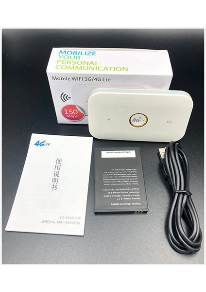 4g Kablosuz Taşınabilir Kullanışlı Şarj Yönlendiricisi, Taşınabilir Wifi, Araç Içi Internet Erişimi Çoklu Frekans Bantları, B (Yurt Dışından) fırsatları