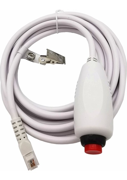 Hemşire Arayan Kablo 6P4C Hemşire Çağrı Cihazı Acil Çağrı Evrensel Yedek Kablo 3 Metre Basmalı Düğme Anahtarı (Yurt Dışından) fırsatları