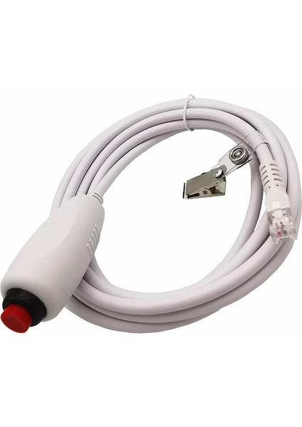 Hemşire Arayan Kablo 6P4C Hemşire Çağrı Cihazı Acil Çağrı Evrensel Yedek Kablo 3 Metre Basmalı Düğme Anahtarı (Yurt Dışından) indirimleri