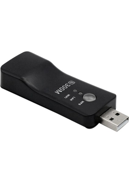 USB Tv Wifi Dongle Adaptörü 300 Mbps Evrensel Kablosuz Alıcı RJ45 Wps Lg Akıllı Tv Için (Yurt Dışından)