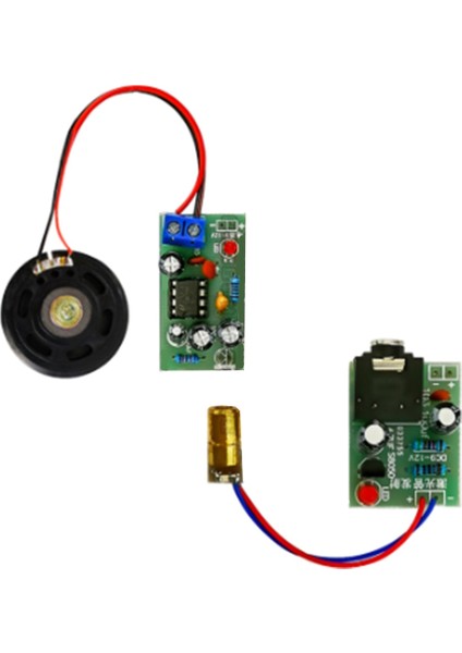 Dıy Lazer Kablosuz Ses Iletim Kiti Elektronik Üretim Dıy Elektronik Öğretim Deneyi Aksesuarları (Yurt Dışından)