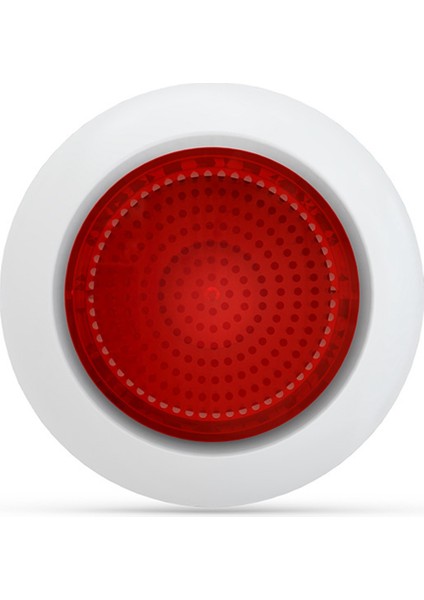 Tuya Ses Işığı Sensörü Dahili 100DB Siren Alarm Bağlantısı Smartlife App Zigbee Ab Tak Üzerinden Güvenlik Koruma Kontrolü (Yurt Dışından) fırsatları