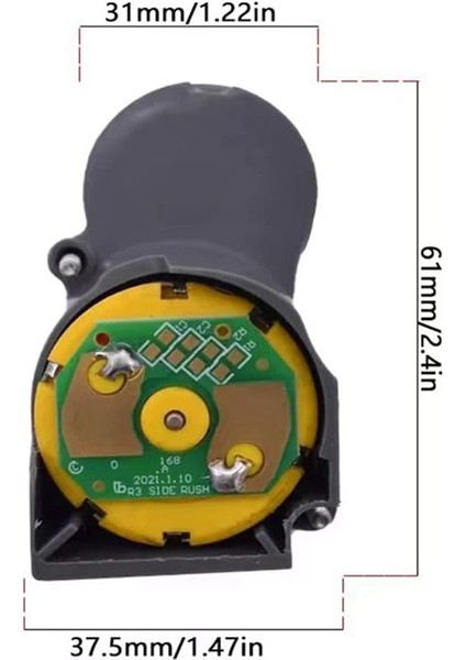 Yan Fırça Motor Modülü 500 600 700 800 900 I7 I3 E6 E5 Serisi Elektrikli Süpürge Yedek Parçaları (Yurt Dışından) modelleri