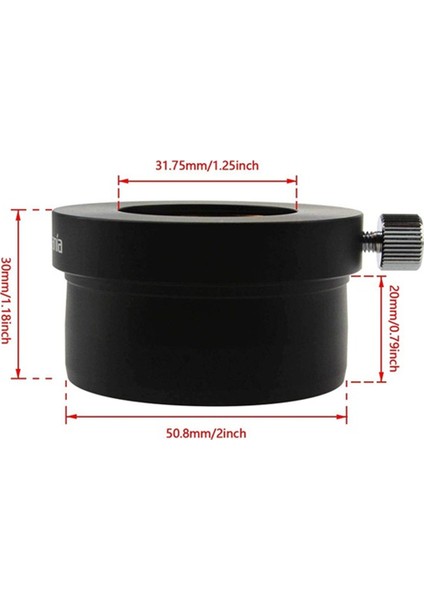 Astronomi Teleskobu 2 Inç Ila 1,25 Inç Mercek Adaptörü 50,8 mm Ila 31,7 mm Metal Adaptör (Yurt Dışından) modelleri