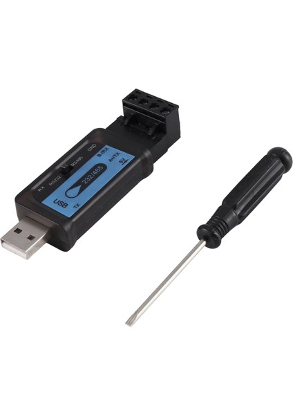 CH340 Usb'den RS232 RS485 Seri Sinyal Anahtarı Dönüştürücü Adaptöre (Yurt Dışından)