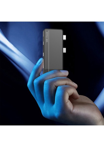 Surface Pro8/pro x Yerleştirme Istasyonu Için Pd ile 4K Desteği Hızlı Şarj Tip-C Ağ Bağlantı Noktası Olmadan Yerleştirme Istasyonu (Yurt Dışından)