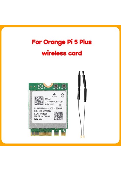 Opi5 Plus Denetleyici Geliştirme Kurulu Dualband Wifi Bt5.2 Wıfı Kartı Için 5 Plus Kablosuz Ağ Kartı Için (Yurt Dışından) fırsatları