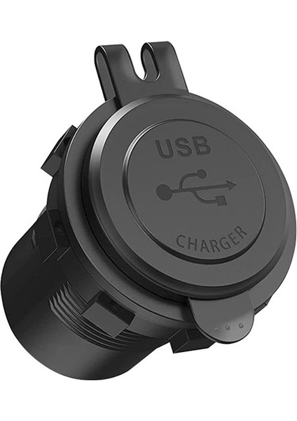 65 W Pd 12 V Dizüstü Bilgisayar Için USB Çıkışı USB C Araç Şarj Soketi Çok Bağlantı Noktalı Çıkış Su Geçirmez Adaptör Araba Tekne Kamyon Için (Yurt Dışından)