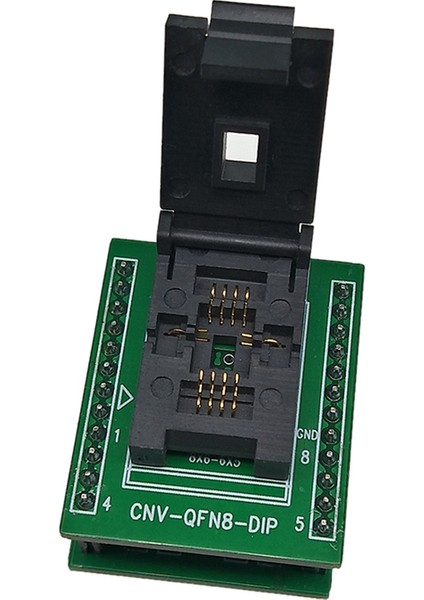 Qfn8 Dfn8 Wson8 Programlama Soketi Pin Aralığı 1.27MM Ic Gövde Boyutu 6x8 mm Kapaklı Test Soketi Zıf Adaptörü Kelivn Soket (Yurt Dışından) modelleri