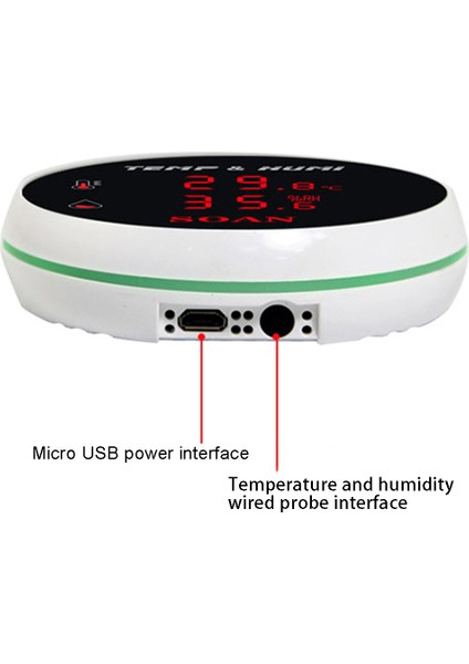 Tuya Akıllı Ev Wifi Sıcaklık Sensörü Kablosu Dijital Smartlife Termometre Oda Su Havuzu Termostat Alarmı Ab Tak (Yurt Dışından)