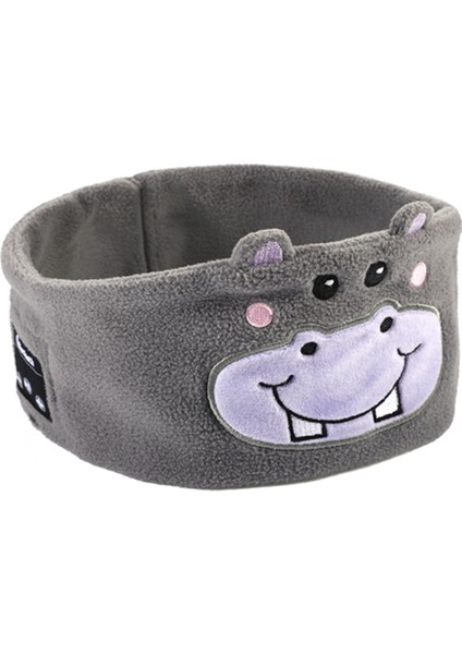 Hayvan Kafa Bandı Yumuşak Kadife Kablosuz Bluetooth Kulaklık Mikrofonlu Bluetooth Kafa Bandı Ince Hoparlör Uyku Maskesi, B (Yurt Dışından)