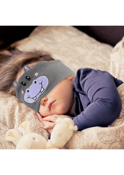 Hayvan Kafa Bandı Yumuşak Kadife Kablosuz Bluetooth Kulaklık Mikrofonlu Bluetooth Kafa Bandı Ince Hoparlör Uyku Maskesi, B (Yurt Dışından) indirimleri