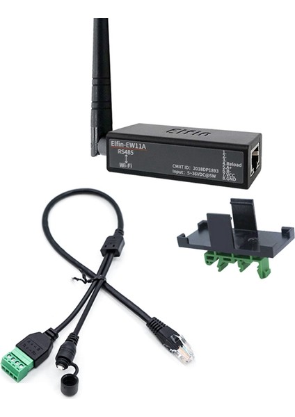 Seri Bağlantı Noktası RS485 - Wifi Aygıt Sunucu Modülü Dönüştürücü -EW11A-0 Wifi Üzerinden Modbus Protokolü Veri Aktarımı (Yurt Dışından)
