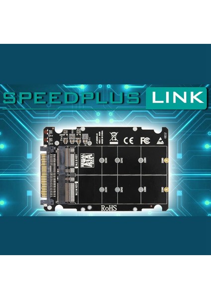 Taşınabilir SFF-8639 Nvme U.2 - Ngff M.2 M Anahtar ve B Anahtar SSD Adaptörü Pcıe3.0 X16 Gen3 2280 2260 2242 2230 SSD (Yurt Dışından) fırsatları