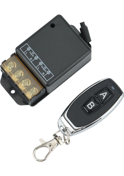 433 Mhz Kablosuz Rf Uzaktan Kumanda Anahtarı 220 V AC30A Röle Yüksek Güç Yük Alıcısı Açma/kapama Verici Su Pompası Anahtarı (Yurt Dışından)