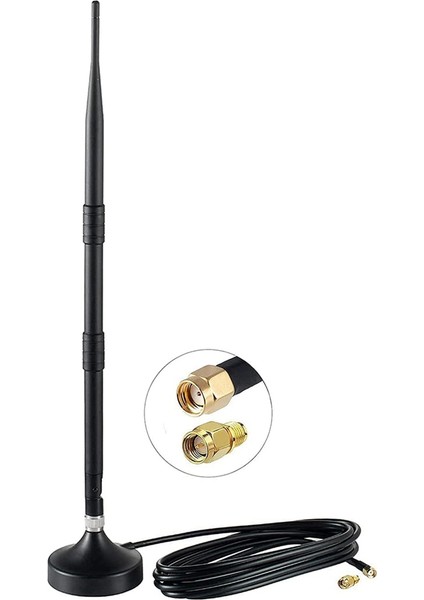 Helyum Hotspot Madenci Kapalı Anten 8dbi 39 cm Nebra Bobcat Için Sma Dişi Rp-Sma Erkek Adaptör/mıknatıs Tabanı (Yurt Dışından)