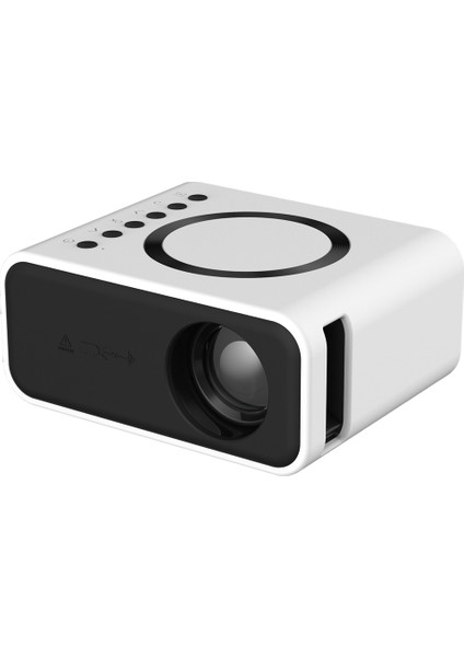 Wifi Mini Projektör YT300 LED Projektör 320X240 Taşınabilir Ev Sineması USB Kablosuz Sync Ekran Desteklenen 1080P-ABD Tak A (Yurt Dışından)