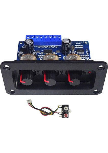 2.1 Kanal Dijital Güç Amplifikatör Kartı + Aux Ses Kablosu 2X25W+50W Bt5.0 Subwoofer D Sınıfı Amplifikatör Kartı DC12-20V (Yurt Dışından) modelleri