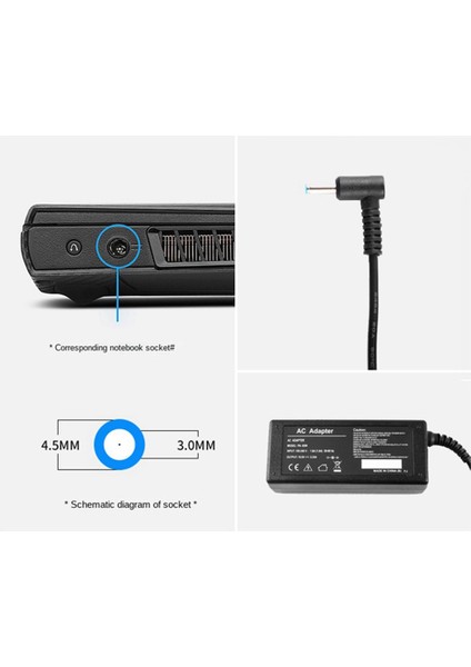 Uygun Hp Dizüstü Bilgisayar Güç Adaptörü 19.5V2.31A 45W Dizüstü Bilgisayar Şarj Cihazı Abd Tak (Yurt Dışından) indirimleri