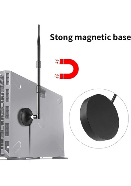 Helyum Hotspot Madenci Kapalı Anten 8dbi 39 cm Nebra Bobcat Için Sma Dişi Rp-Sma Erkek Adaptör/mıknatıs Tabanı (Yurt Dışından) fırsatları