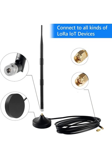 Helyum Hotspot Madenci Kapalı Anten 8dbi 39 cm Nebra Bobcat Için Sma Dişi Rp-Sma Erkek Adaptör/mıknatıs Tabanı (Yurt Dışından) indirimleri