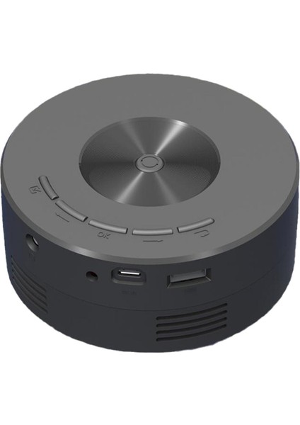 YT200 Taşınabilir Mini Projektör LED Mobil Video Projektör Ev Sineması Medya Oynatıcı Çocuklar Ev Kablolu Aynı Ekran Projektörü (Yurt Dışından)