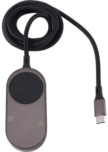 Saat Tipi-C Için Kablosuz Şarjlı Kullanışlı Cep Telefonu Kart Okuyucu Adaptörü (Yurt Dışından)