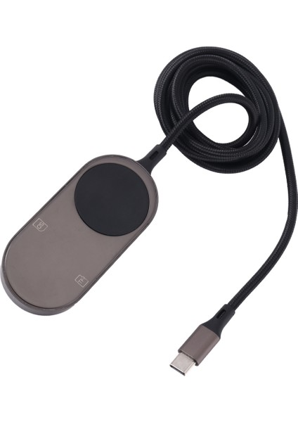 Saat Tipi-C Için Kablosuz Şarjlı Kullanışlı Cep Telefonu Kart Okuyucu Adaptörü (Yurt Dışından)