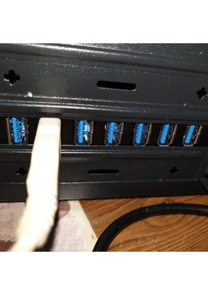 USB 3.0 Pcı Express Adaptörü Pcı E - 7 Bağlantı Noktası USB 3 Genişletme Adaptör Kartı Usb3 Pcıe Pcı-E X1 Denetleyici Dönüştürücü (Vıa) (Yurt Dışından)