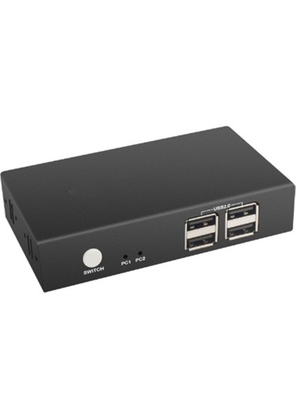 4K Kvm Switcher 2 Bağlantı Noktalı 2'si 1 Arada Hd 1080P Video Switcher Monitör Usb2.0 Sharer Hub Adaptörü Dönüştürücü (Yurt Dışından) indirimleri