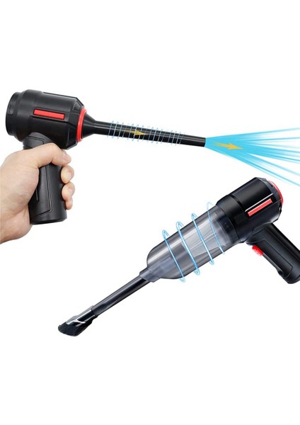 Basınçlı Hava Silici ve Mini Vakum Klavye Temizleyici 3'ü 1 Arada, Taşınabilir Elektrikli Hava Kutusu, Kablosuz Bilgisayar Temizleme Seti (Yurt Dışından) fırsatları