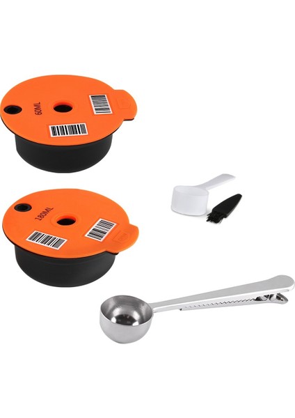 Tassimo Bosch Makinesi Için Doldurulabilir Kahve Kapsülleri Yeniden Kullanılabilir Kahve Kapsülü Çevre Dostu (Yurt Dışından)