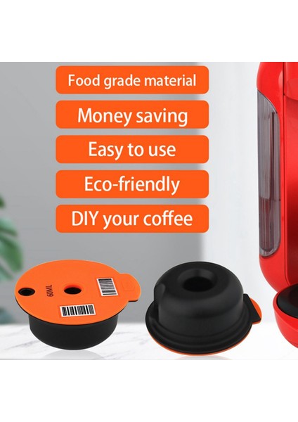 Tassimo Bosch Makinesi Için Doldurulabilir Kahve Kapsülleri Yeniden Kullanılabilir Kahve Kapsülü Çevre Dostu (Yurt Dışından)