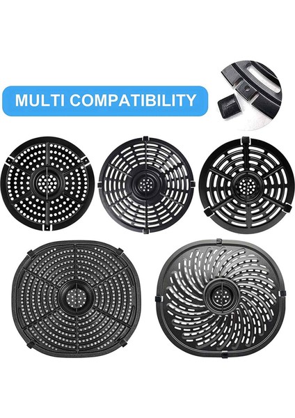 Hava Fritöz Kauçuk Tamponlar,lastik Ayaklar,silikon Parçalar,kauçuk Uçlar,hava Fritöz Tepsisi Için Çizilmez Koruyucu Kapak (Yurt Dışından) fırsatları