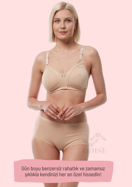 Telsiz Süngersiz Kapsız Penye Toparlayıcı Sütyen 3'lü Paket (Büyük Beden Mevcuttur) modelleri