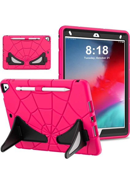 iPad 10.2 2021 / 2020 / 2019 Için Silikon + Pc Tablet Kılıfı (Yurt Dışından)