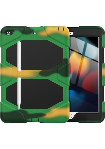 iPad 10.2 2021/2020/2019 Için Silikon + Pc Kılıfı (Yurt Dışından)
