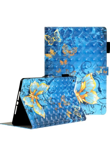 iPad 10.2 ve 10.2 (2020) Için Deri Kılıf (Yurt Dışından)
