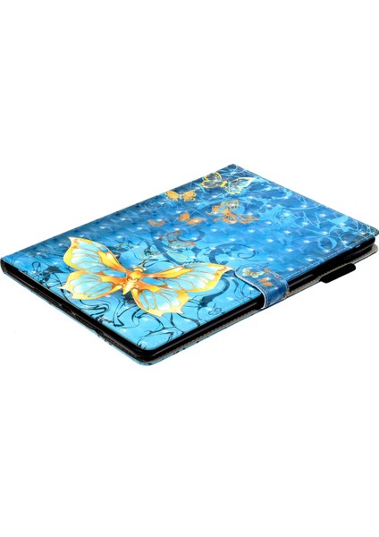 iPad 10.2 ve 10.2 (2020) Için Deri Kılıf (Yurt Dışından)