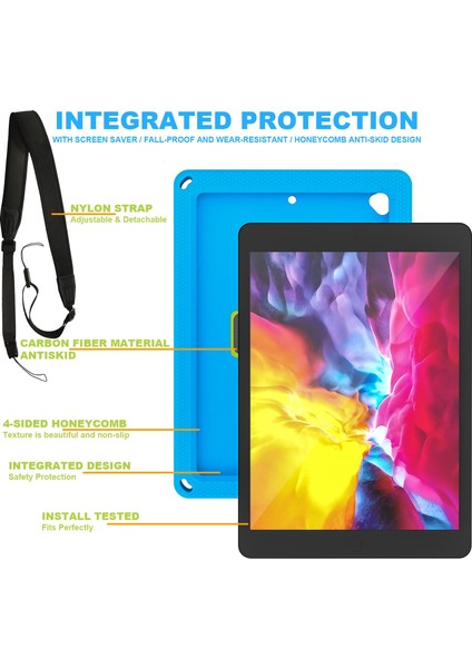 iPad 10.2 2022 / 2021 / 2020 / 2019 / 10.5 Için Tablet Kılıfı (Yurt Dışından)