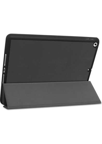 iPad 10.2 ve 10.2 (2020) Için Deri Kılıf (Yurt Dışından)